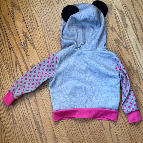 Disney Minnie Mouse Hoodie - Gray with Pink Accents - Picture 3 of 6